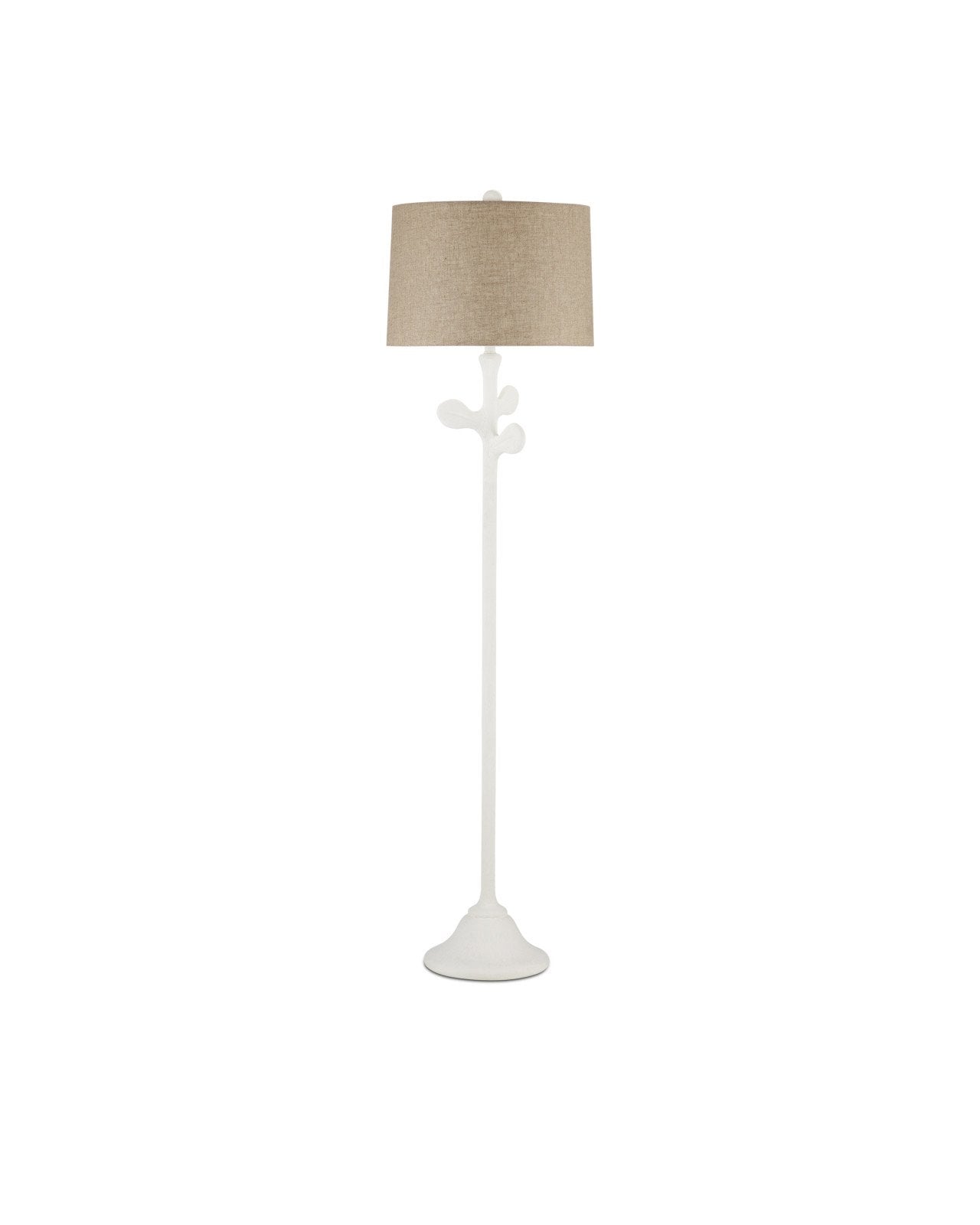 Charny White Floor Lamp